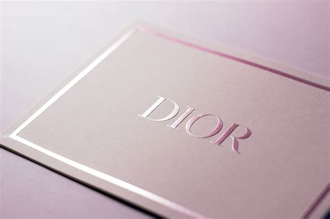 Dior Themed Invitation 